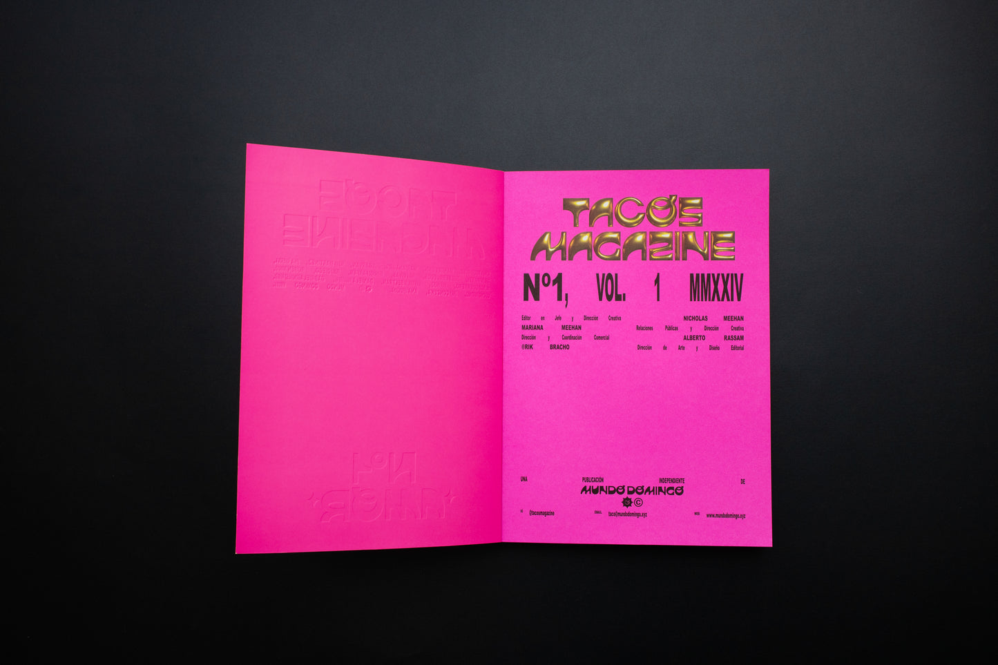 TACOS MAGAZINE Nº1 'AMOR'
