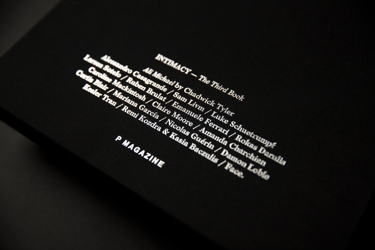P Nº3 “INTIMACY” A