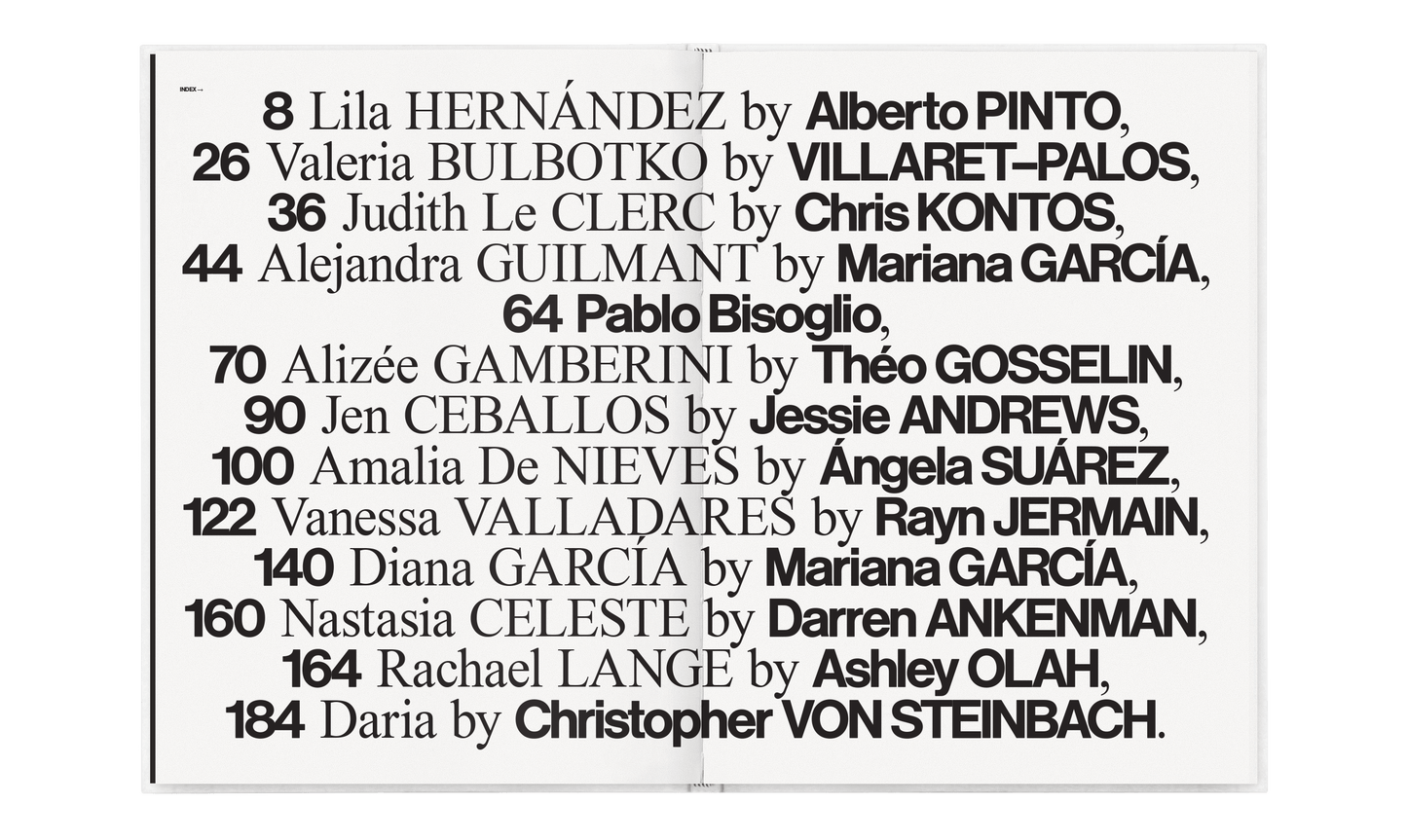 P Nº9 “STUDIES” • Alejandra Guilmant by Mariana García