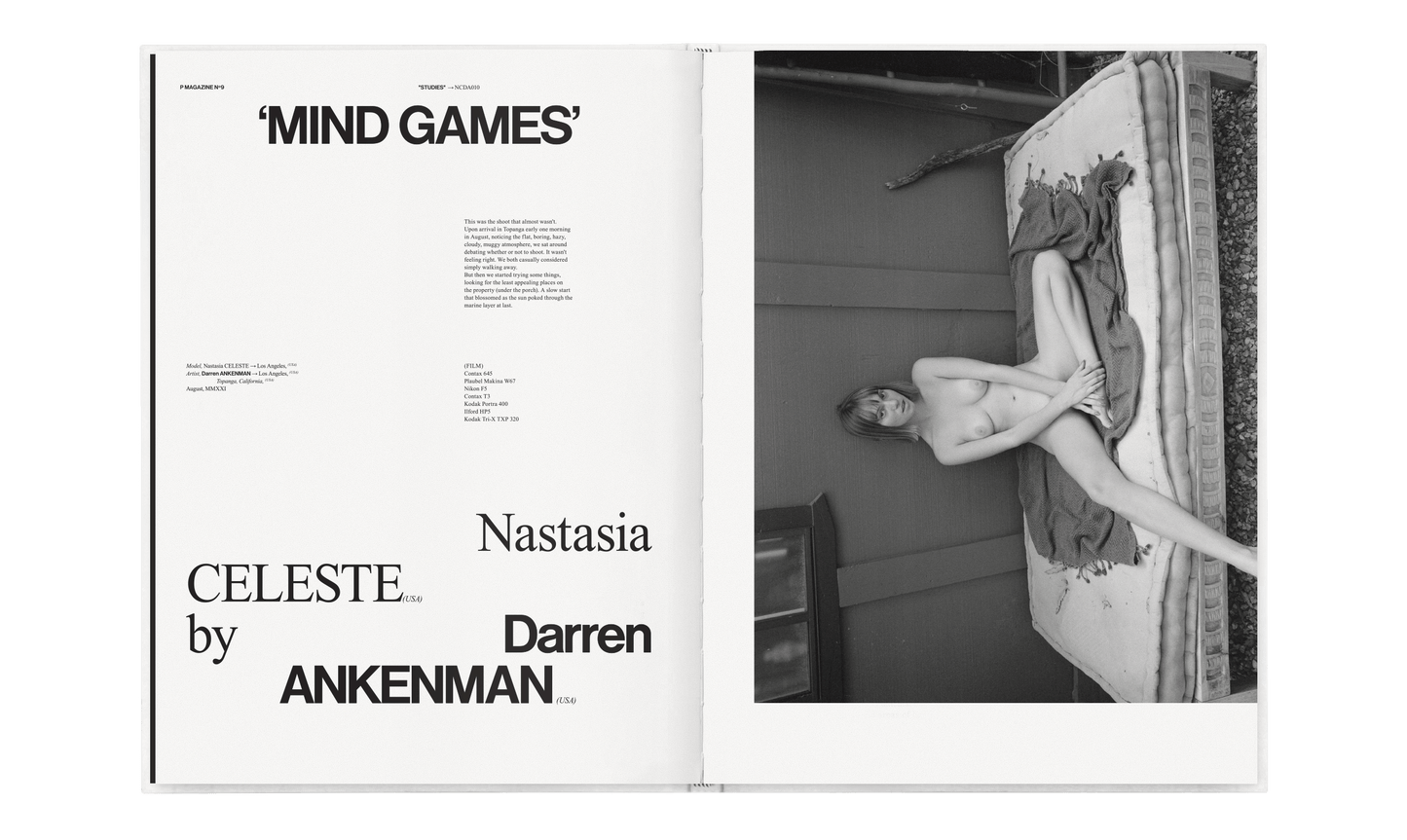 P Nº9 “STUDIES” • Alejandra Guilmant by Mariana García